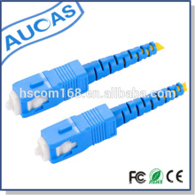 Multi lengths optional single mode fiber optic cable sc patch cord PC-SC PC Optical fiber Patch Cable for fiber system